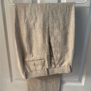 Country Club Prep 100% Linen Pants